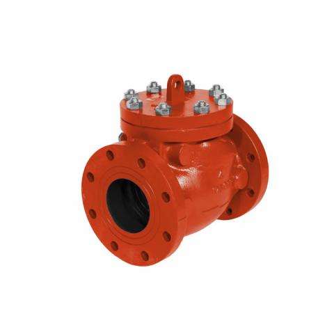 High Pressure Flanged Swing Check Valve with Epoxy Coating
