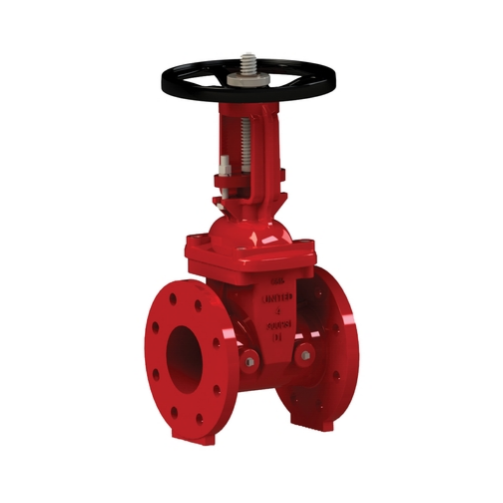 Resilient-Seated Flanged Rising Stem Gate Valve for Fire Protection Systems