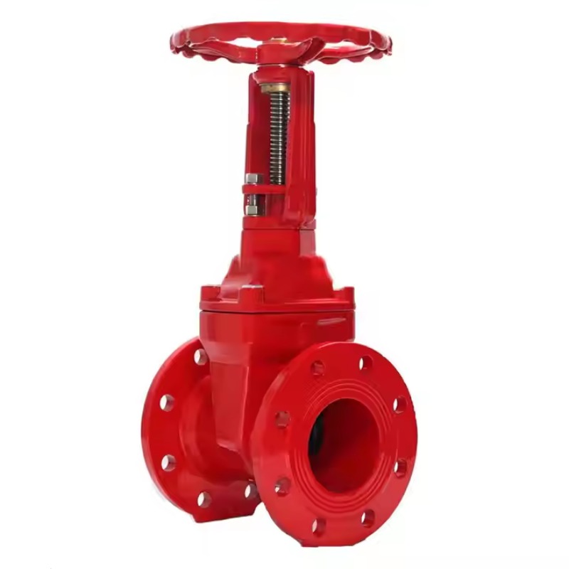 Resilient-Seated Flanged Rising Stem Gate Valve for Fire Protection Systems