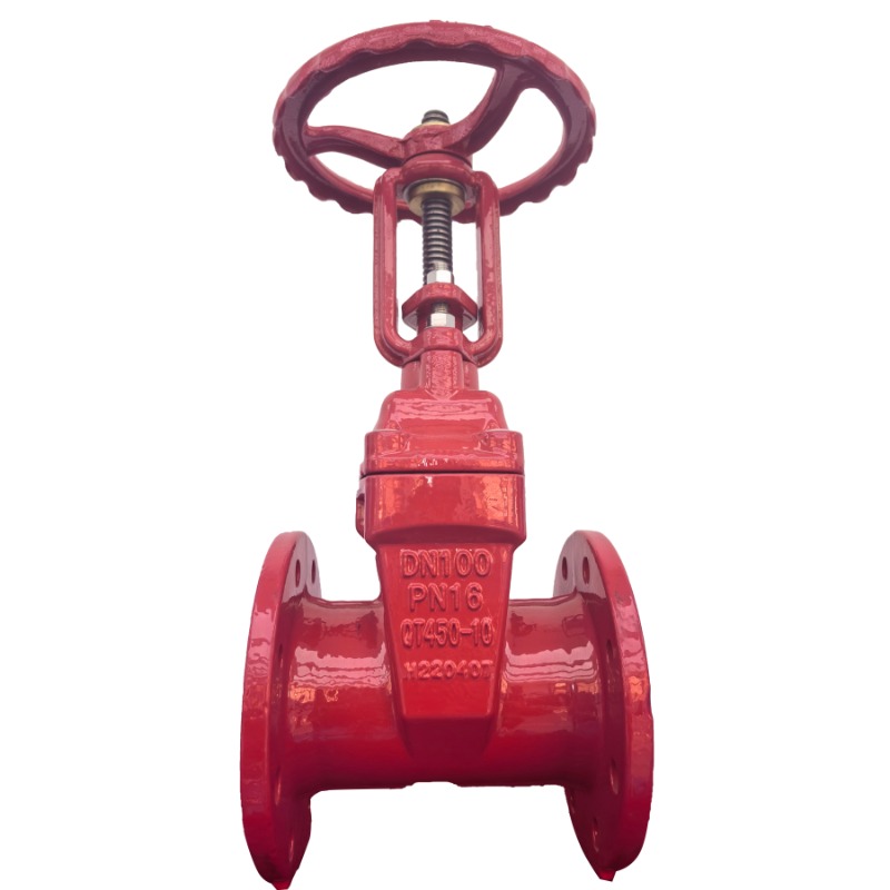 Resilient-Seated Flanged Rising Stem Gate Valve for Fire Protection Systems