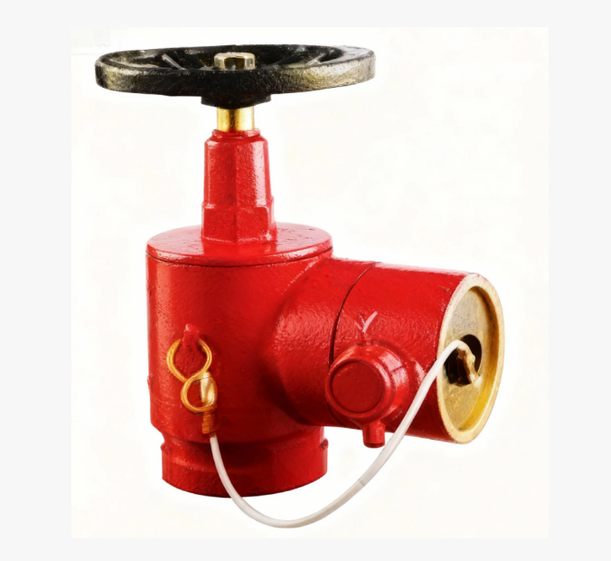 2-1/2″ Brass Fire System Angle Hydrant Valve