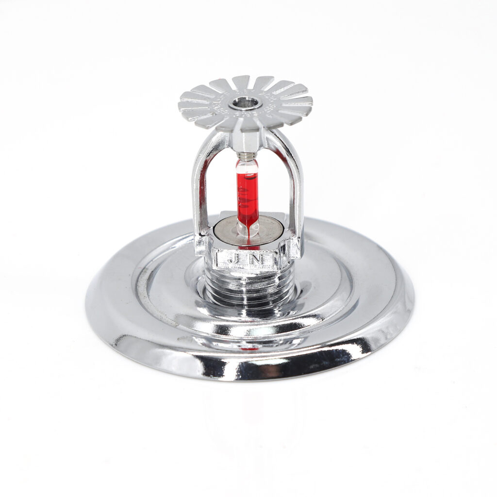 Stainless Steel Recessed Pendent Fire Sprinkler Head with Escutcheon