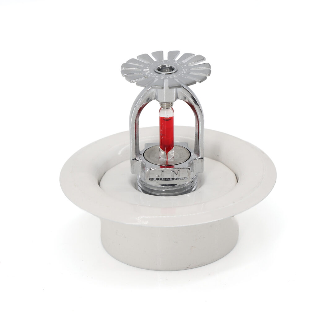 Stainless Steel Recessed Pendent Fire Sprinkler Head with Escutcheon