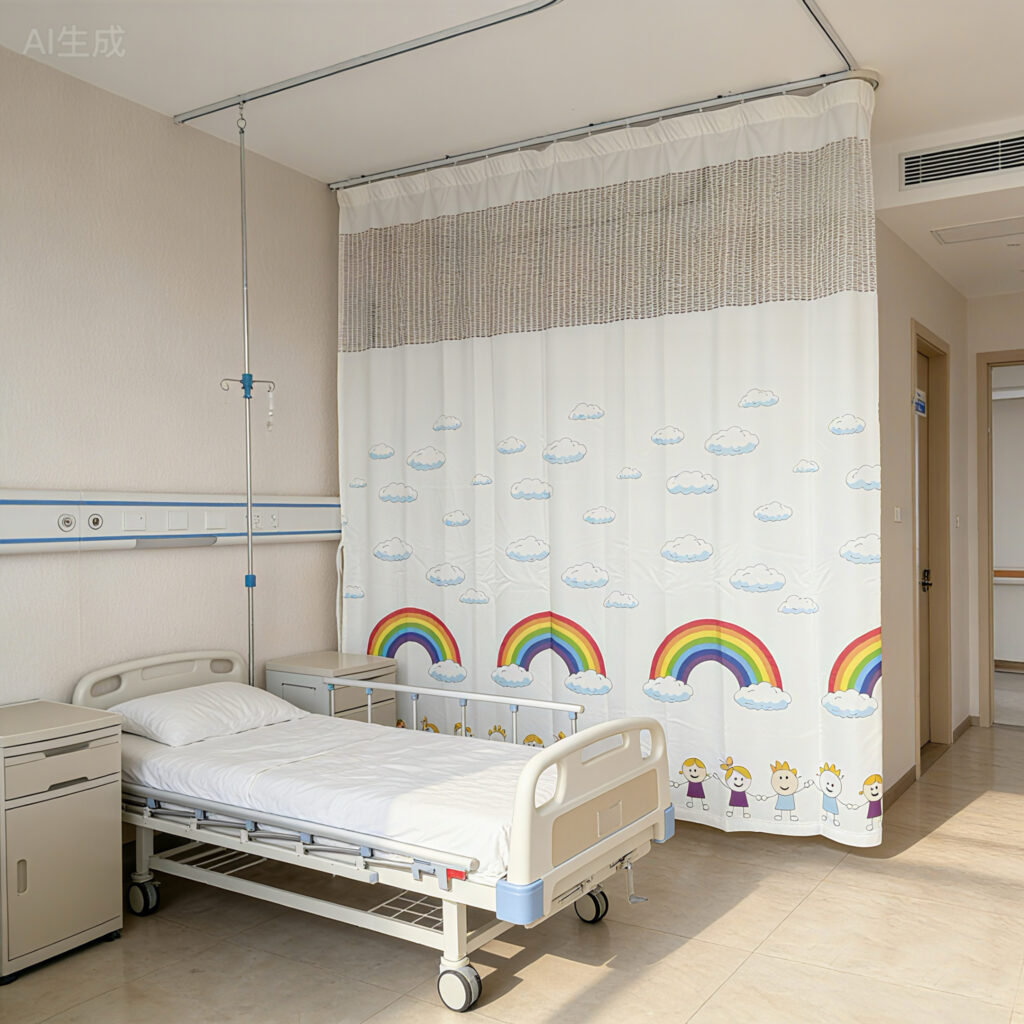 Flame Retardant & Anti-Static Printed Medical Curtains
