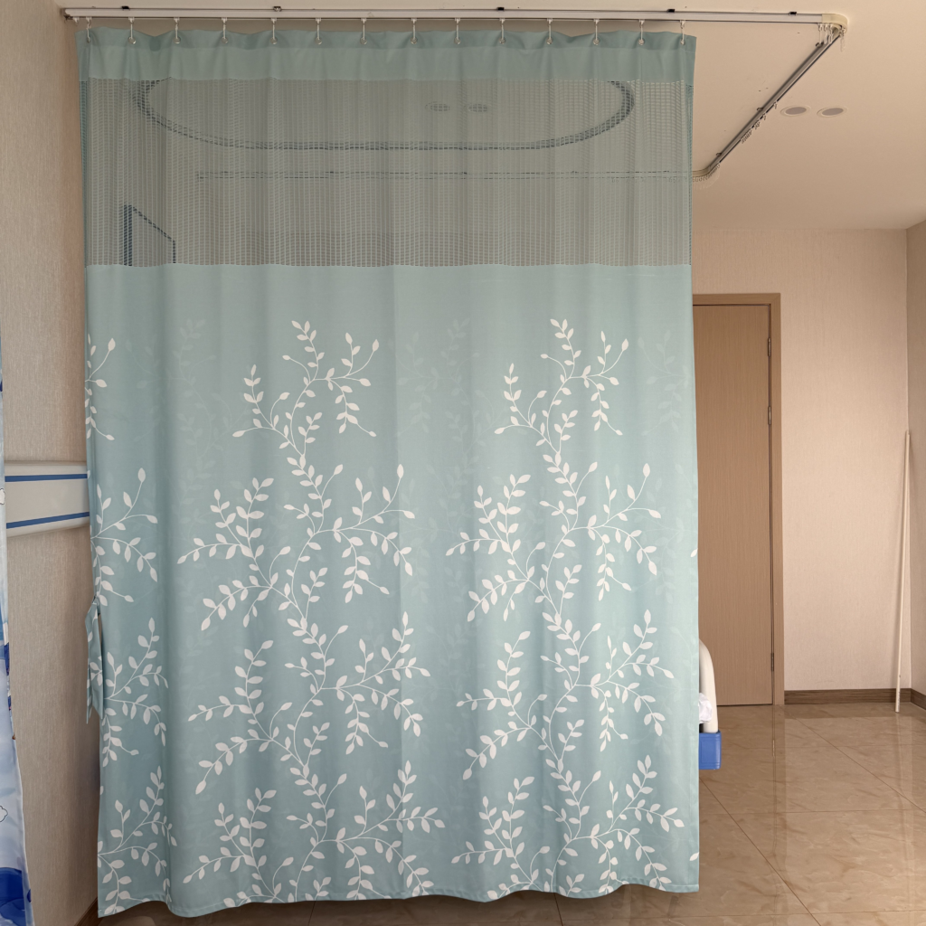 FR Flame Retardant & Antibacterial Printed Disposable Hospital Curtains