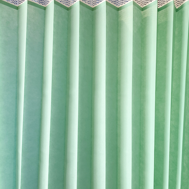 Disposable Hospital Curtains Eco Friendly Nonwoven Privacy Drapery