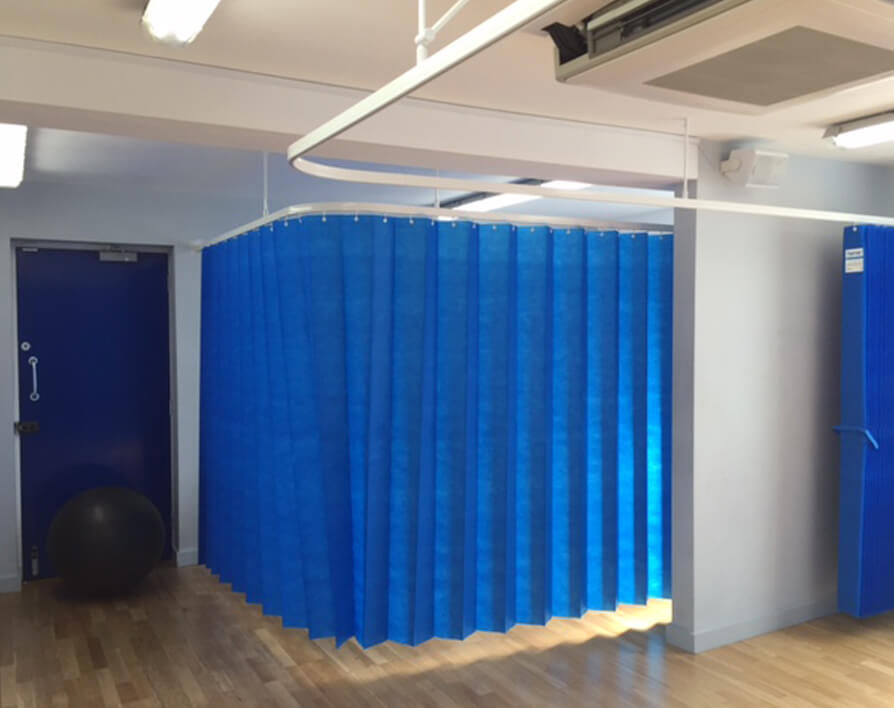 Disposable Nonwoven Medical Partition Curtains Patient Privacy Cubicle Drapery